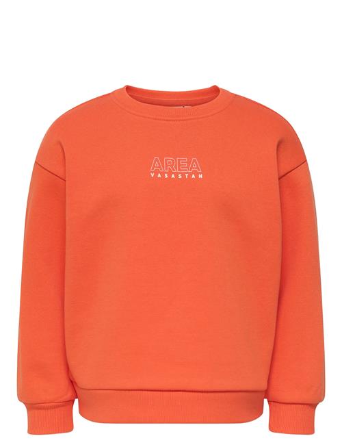 Kmgzenja Life L/S Boxy Pullover Bru Swt Kids Only Orange