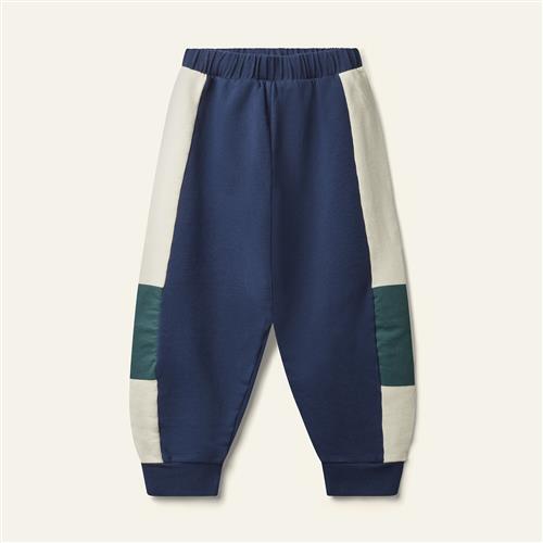 Wynken Wynk Panel Joggingbukser Navy Green Cream  Navy Green Cream 4Y  Marineblå  4 år  mand
