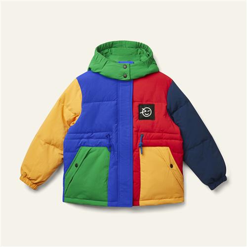 Wynken Summit Vatteret Jakke Quad Colour  Quad Colour 8Y  Blå  8 år  Unisex