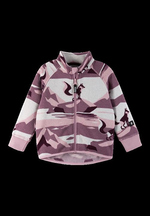 Reima Ornament Fleece-sweater Deep Purple  Deep purple-80 cm  Lilla  80 cm  Unisex