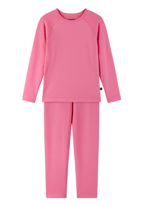 Reima Lampo Termisk Basislag-sæt Soft Coral  Soft coral-110 cm  Lyserød  110 cm  Unisex