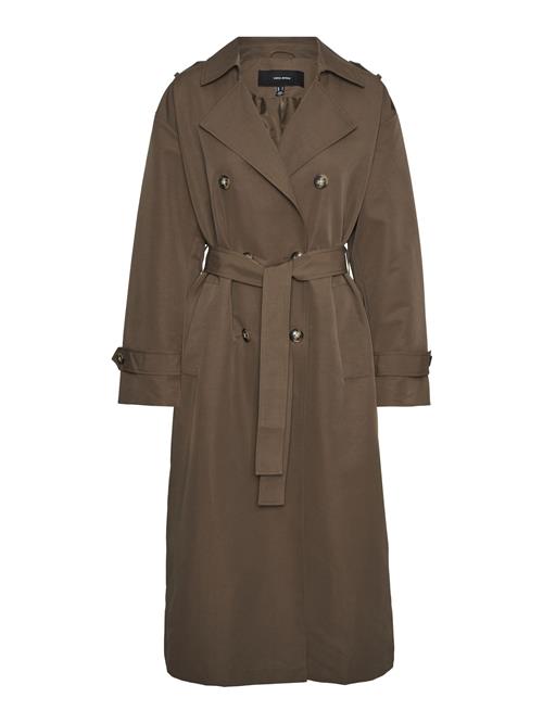 VERO MODA Vinterfrakke 'VMCHLOE'  brun