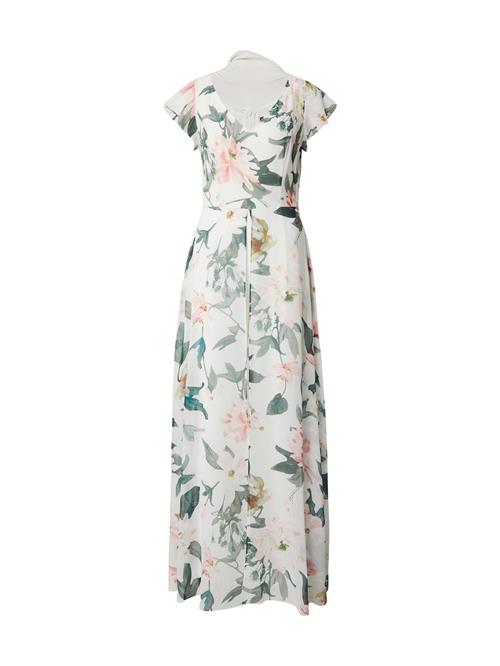 Vera Mont Jumpsuit  creme / lysegrøn / rosé / hvid