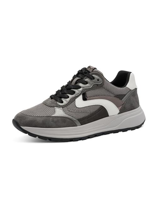 Tamaris Sneaker low  grå / mørkegrå / sølv / hvid