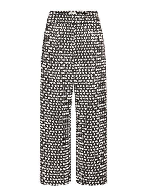 ICHI Bukser 'IHKATE'  grå / sort / offwhite