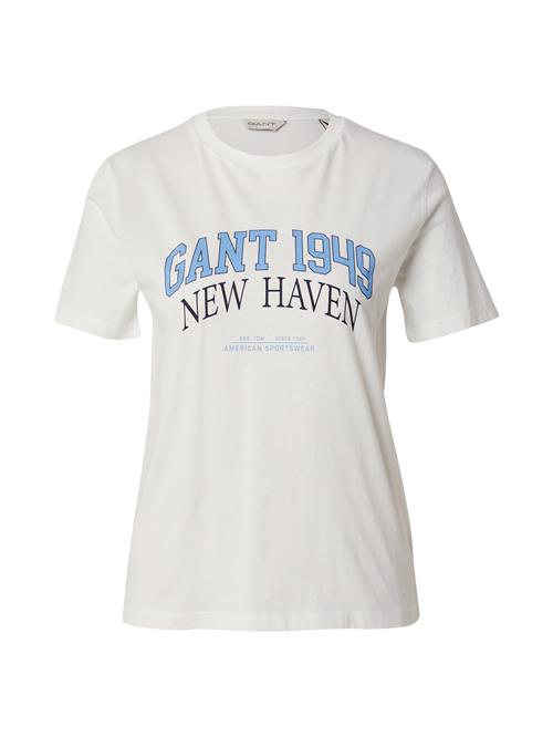 GANT Shirts  himmelblå / sort / hvid