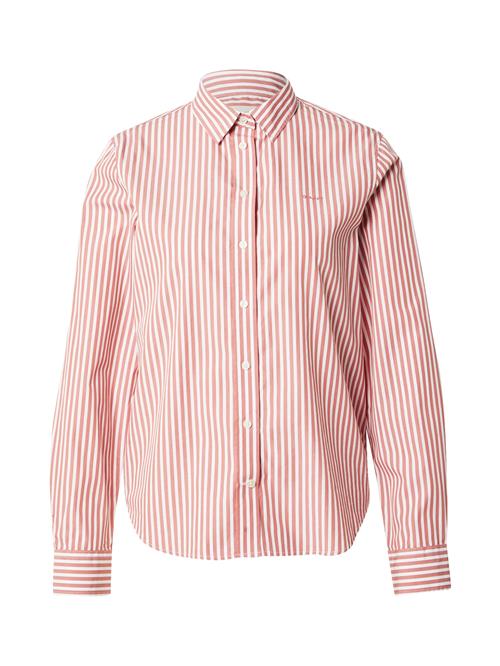 GANT Bluse  pitaya / hvid