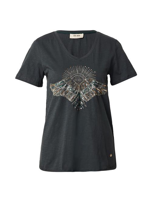 MOS MOSH Shirts  beige / mørkegrå / grøn-meleret