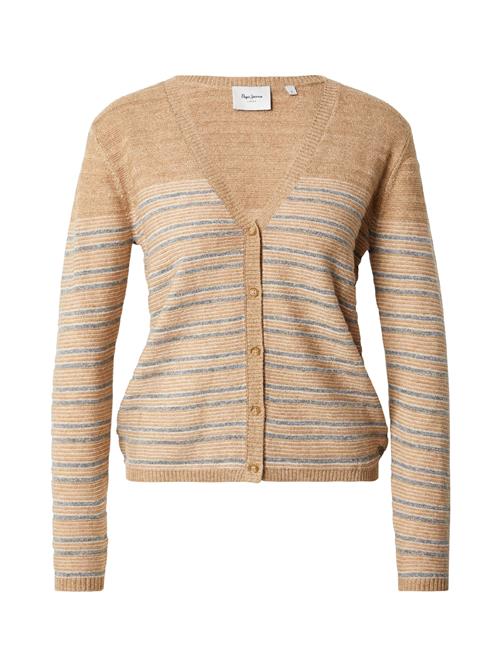 Pepe Jeans Cardigan 'CLEO'  camel / lysebeige / grå-meleret