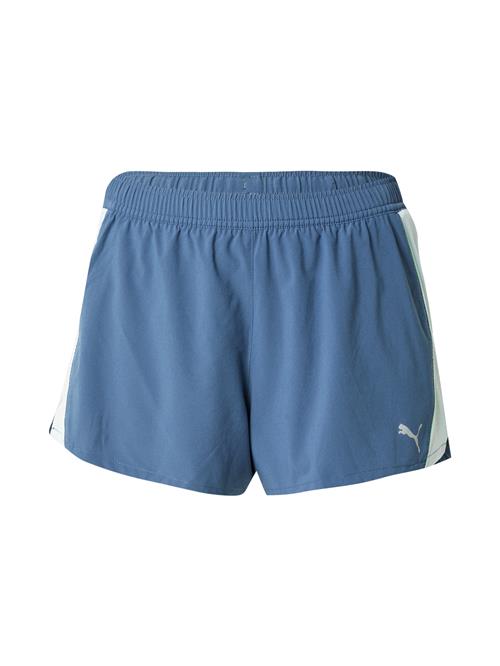 PUMA Sportsbukser 'RUN VELOCITY 3'  marin / aqua / sølvgrå