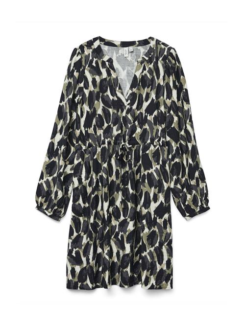 VERO MODA Kjole 'VMFANINI'  navy / lysegrå / oliven