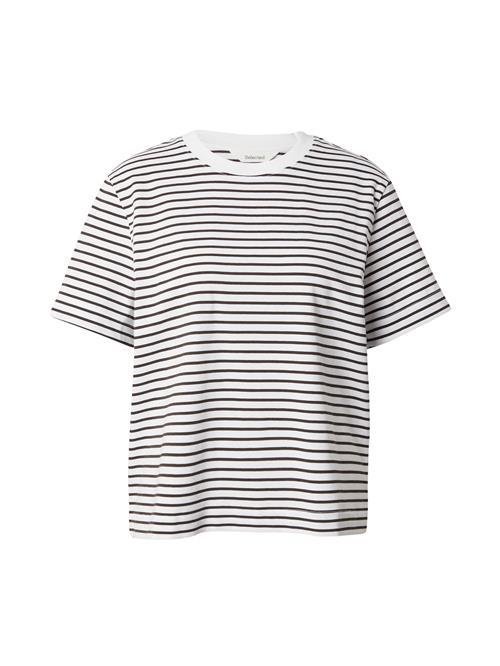 SELECTED Shirts 'SLFESSENTIAL'  mørkebrun / hvid