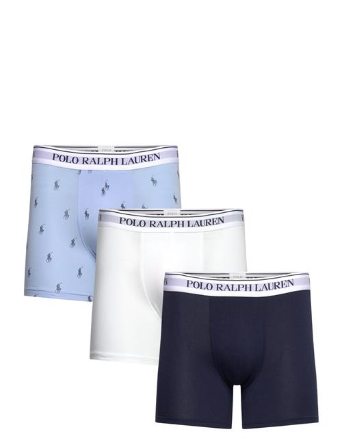 Stretch Cotton Boxer Brief 3-Pack Polo Ralph Lauren Navy