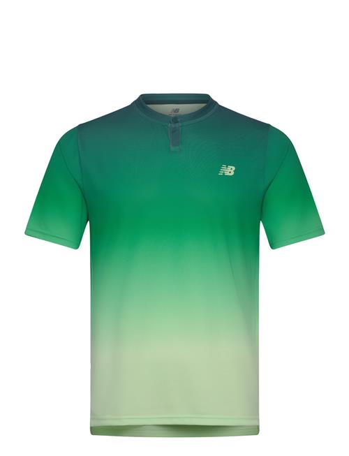 Printed Tournament Top New Balance Green