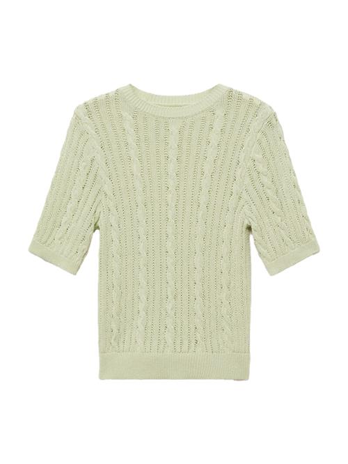 MANGO Pullover 'MENTA'  pastelgrøn