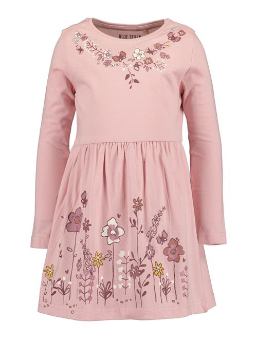 BLUE SEVEN Kjole  pink / lyserød / hvid