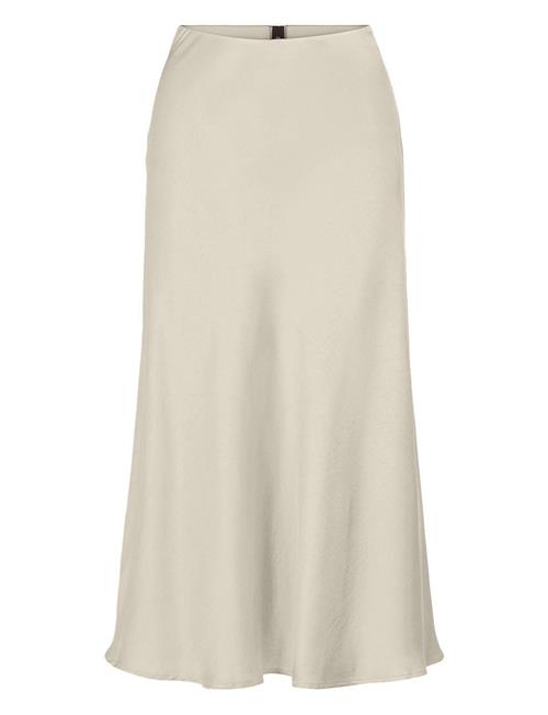 Se Yaspastella Hw Midi Skirt - Noos YAS Beige ved Booztlet