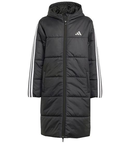 adidas Performance Dynefrakke - J Long Coat - Sort/Hvid