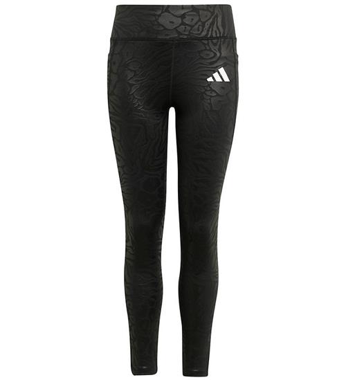 adidas Performance Leggings - JG Opt - Sort/Hvid