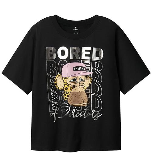 LMTD T-shirt - NlfAbrina Boredofd - Black