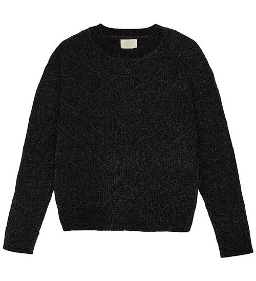Creamie Bluse - Strik - Sort