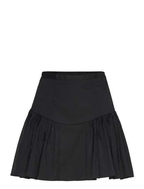 Amorette Cotton Mini Skirt Bardot Black