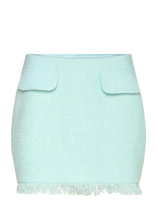 Cece Boucle Mini Skirt Bardot Blue