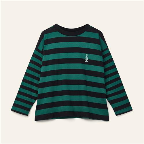 Wynken Duet T-shirt Med Lange Ærmer Black Forest Green  Black Forest Green 4Y  Grøn  4 år  Unisex
