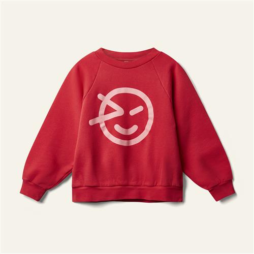 Wynken Raglan Wynk Sweatshirt Ladybird Red  Ladybird Red 6Y  Rød  6 år  Unisex