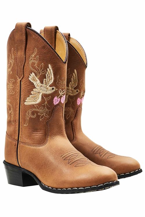Copenhagen Colors Limited Cowboystøvler Cognac Dove  30 EU      kvinde