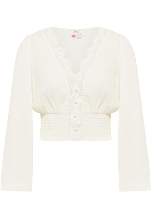 IZIA Bluse  uldhvid