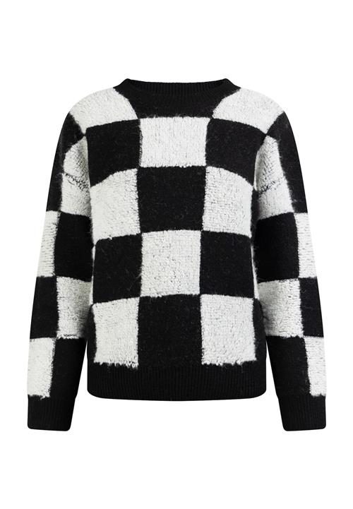 myMo ROCKS Pullover  sort / hvid