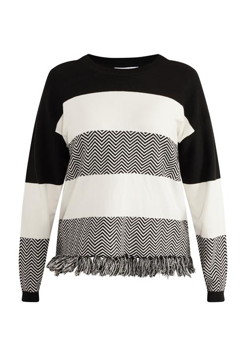 usha FESTIVAL Pullover 'Carnea'  sort / hvid