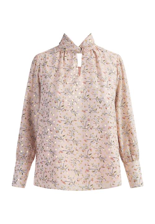 Se faina Bluse 'Caneva'  guld / khaki / lyserød / offwhite ved About You