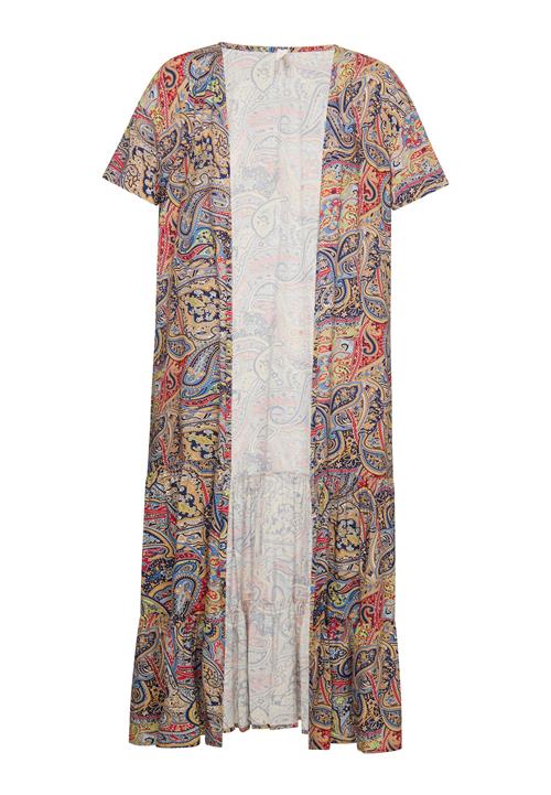 usha FESTIVAL Kimono  beige / blå / gul / orange