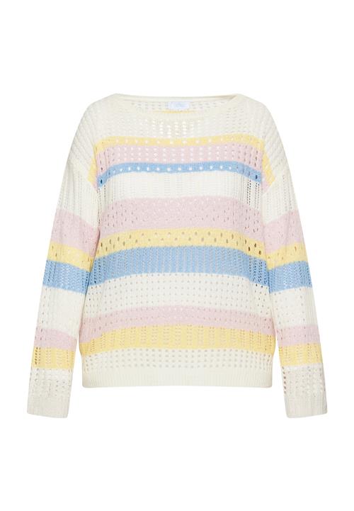usha BLUE LABEL Pullover  blå / gul / lyserød / hvid