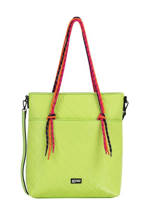 myMo ATHLSR Shopper 'Duilio'  mørkeblå / lysegrøn / orange / pink