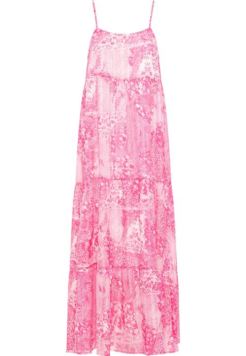 IZIA Sommerkjole  pink / hvid