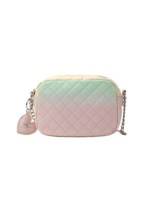 MYMO Skuldertaske  pastelgul / mint / lyserød