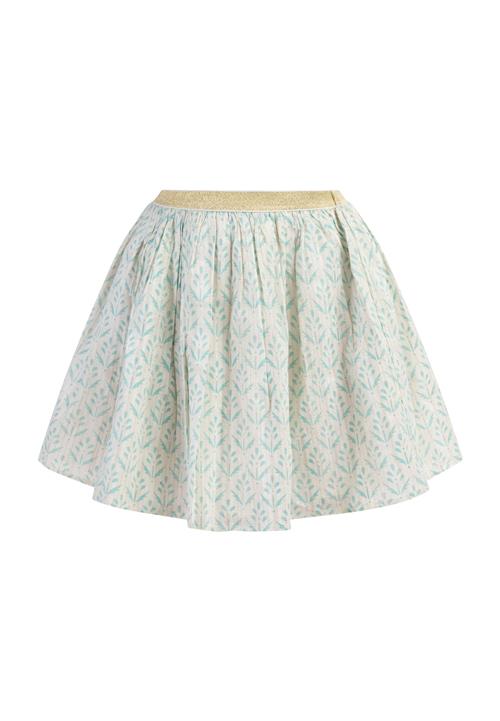 IZIA Nederdel  kit / turkis / guld