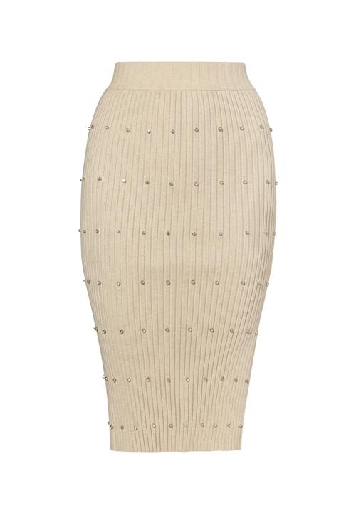 faina Nederdel  lysebeige
