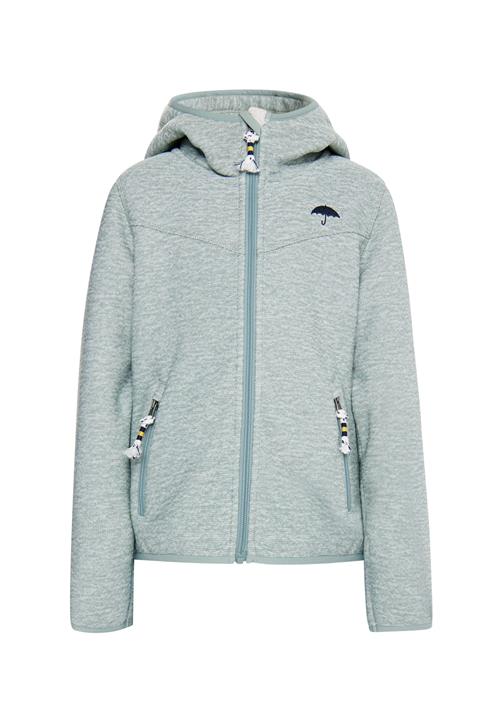 Schmuddelwedda Fleecejakke 'Rabine'  navy / turkis / offwhite
