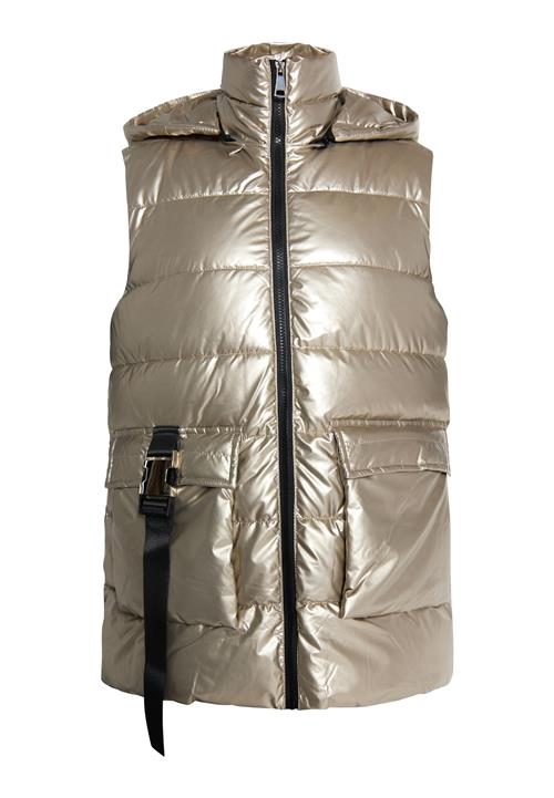 faina Vest  chamois / guld / sort