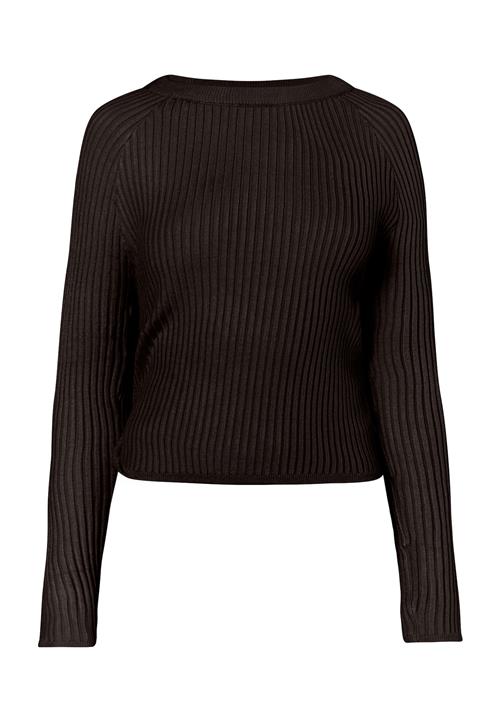 myMo at night Pullover 'Blonda'  mørkebrun
