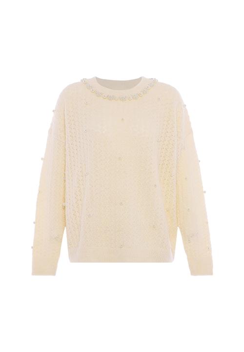 faina Pullover  uldhvid