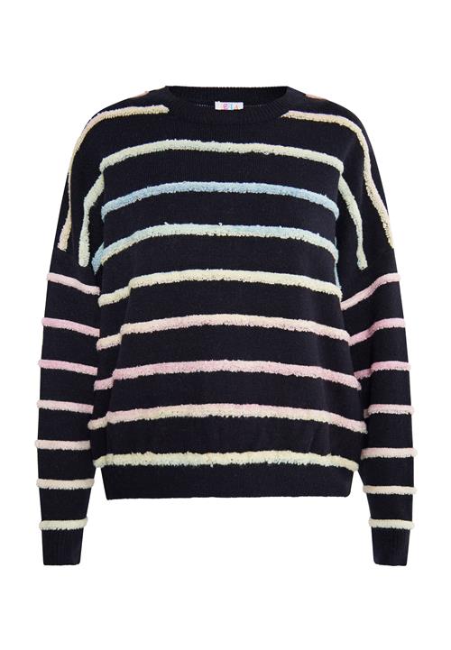 IZIA Pullover 'Hoona'  lyseblå / lyserød / sort / hvid