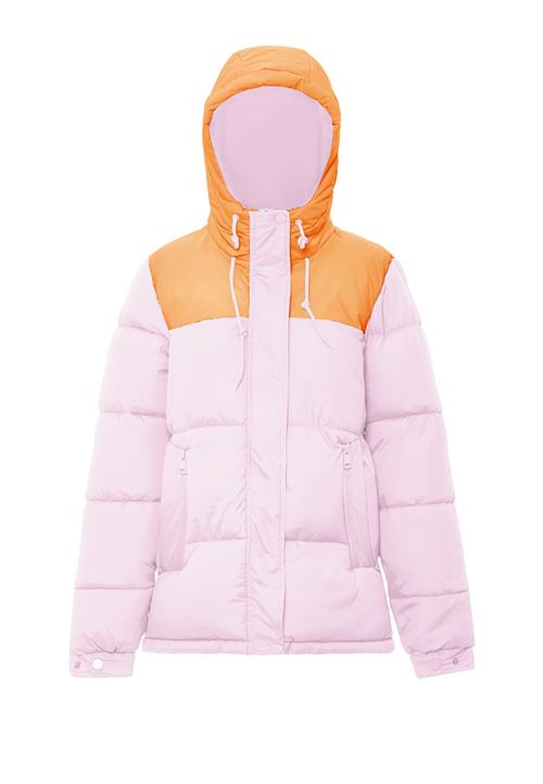 FUMO Vinterjakke  lyseorange / lyserød