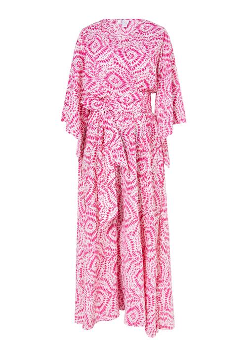 IZIA Kjole  pink / hvid
