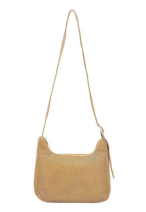 faina Skuldertaske  guld / sølv