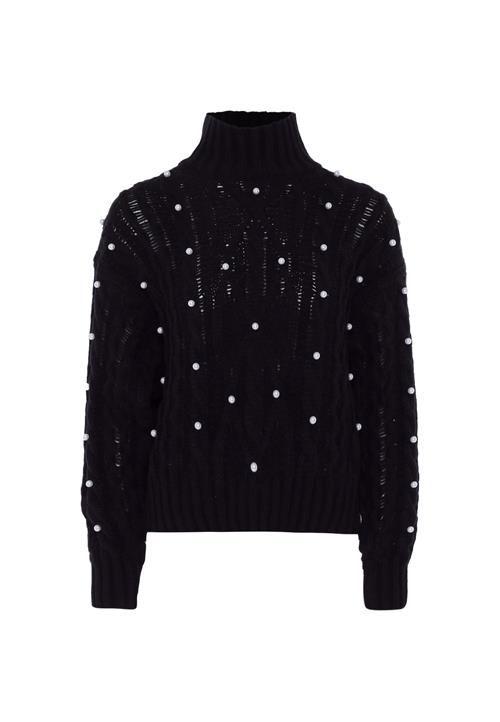 faina Pullover  sort / hvid
